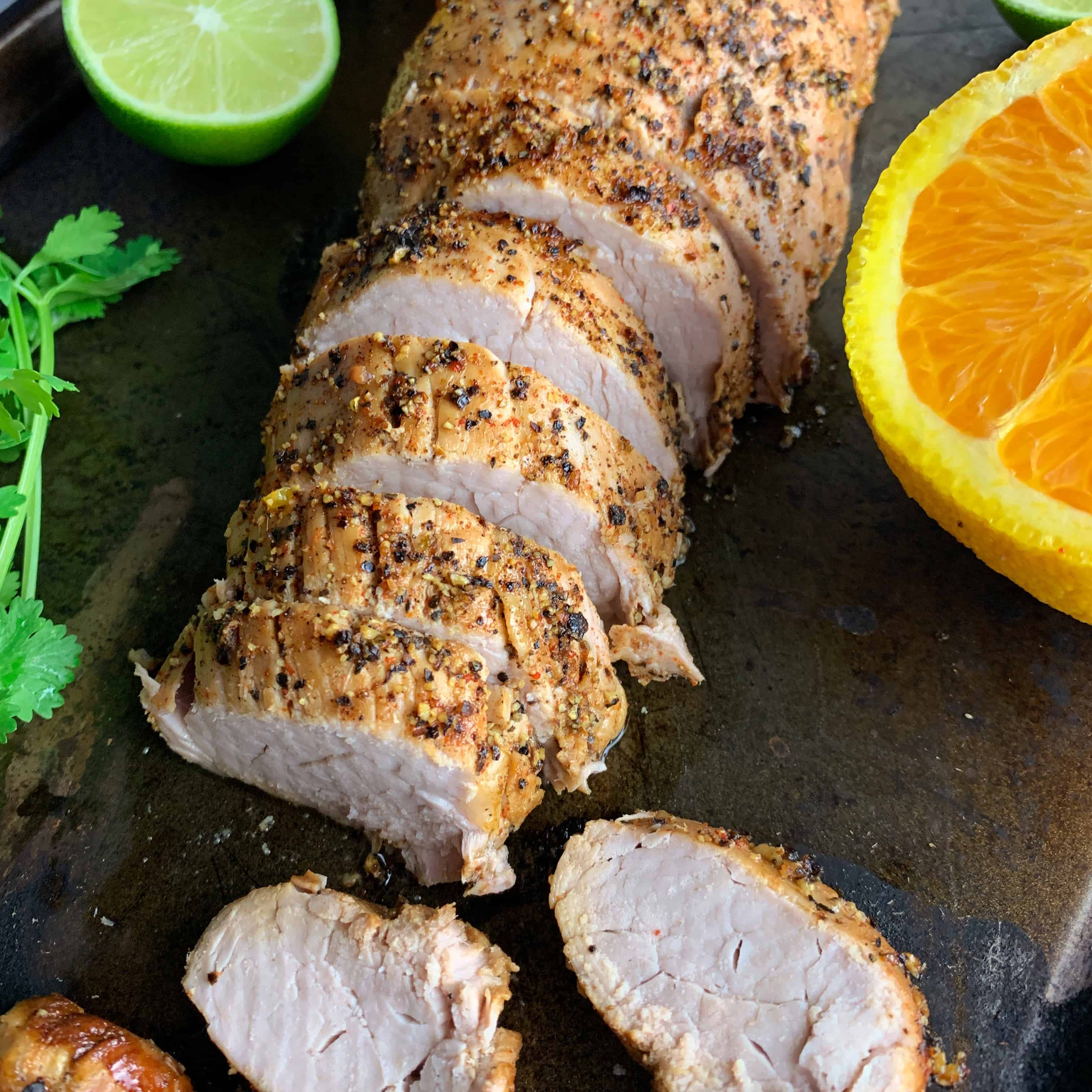 Cuban Style Baked Pork Tenderloin That Melts In Your Mouth