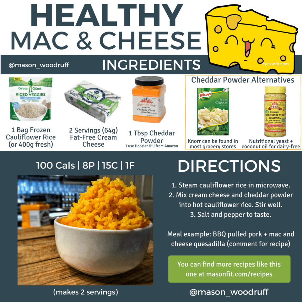 healthy mac and cheese recipe