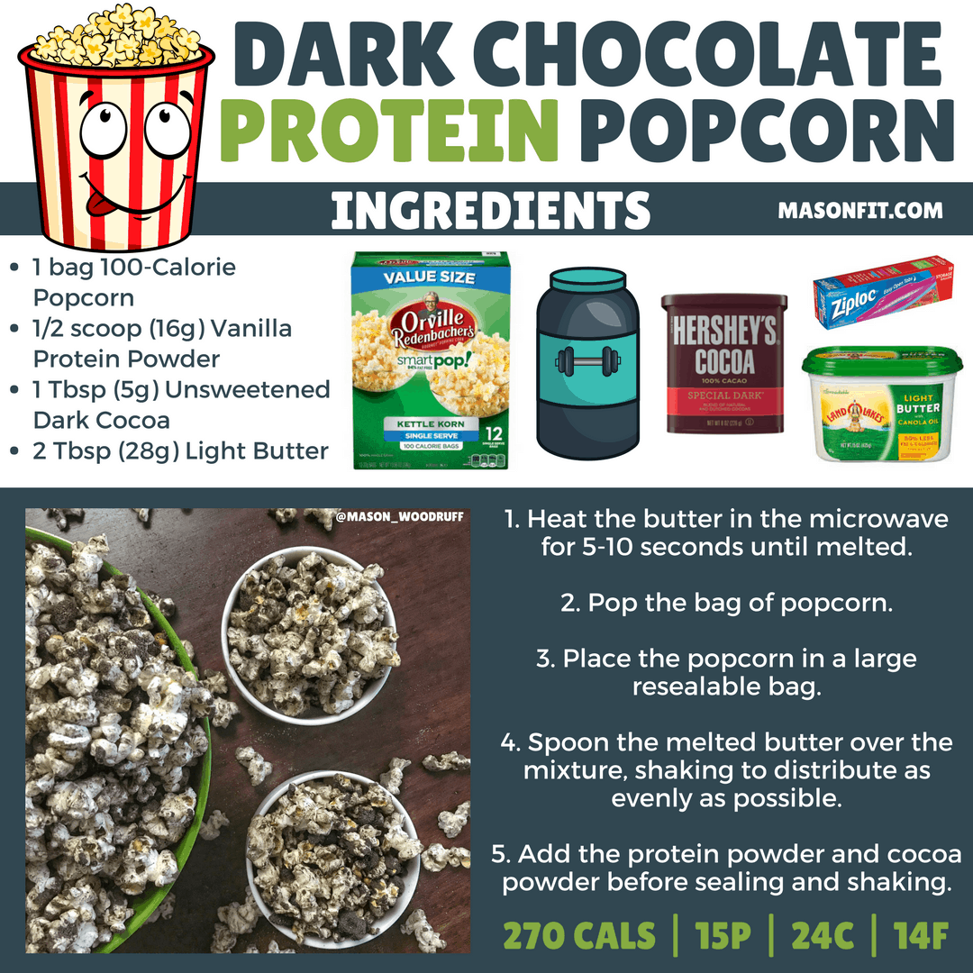 HighProtein Snacks How to Make Protein Popcorn