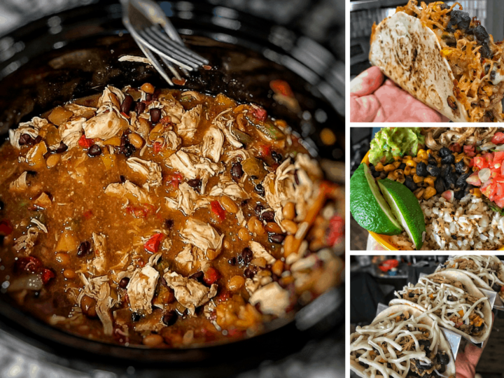 high protein fat loss meals meal prep in 5 minutes slow cooker chicken fajitas