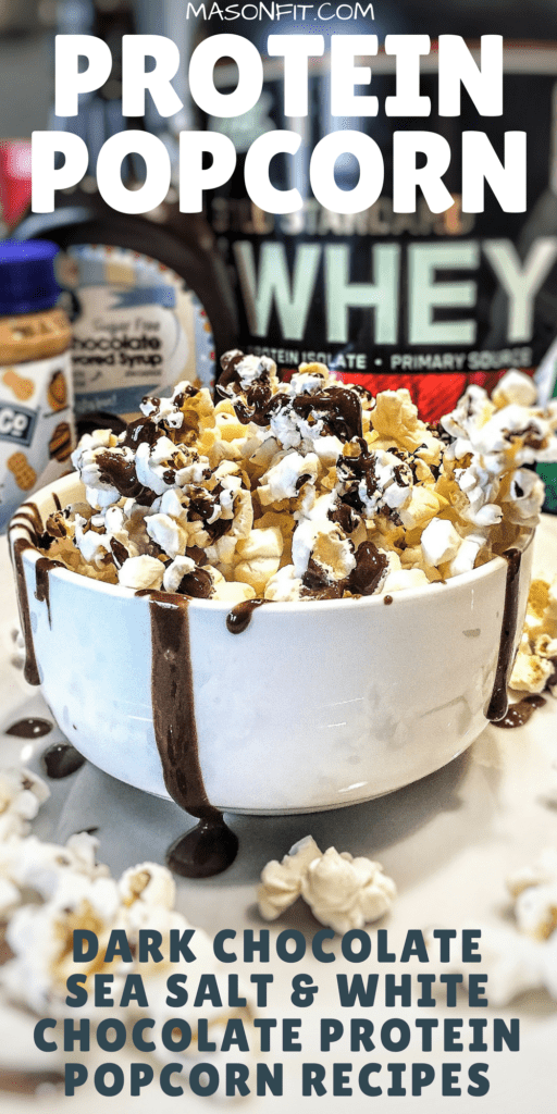 How to make dark chocolate and sea salt, vanilla, and other flavored protein popcorn and put a stop to your snacking and sweets obstacles.