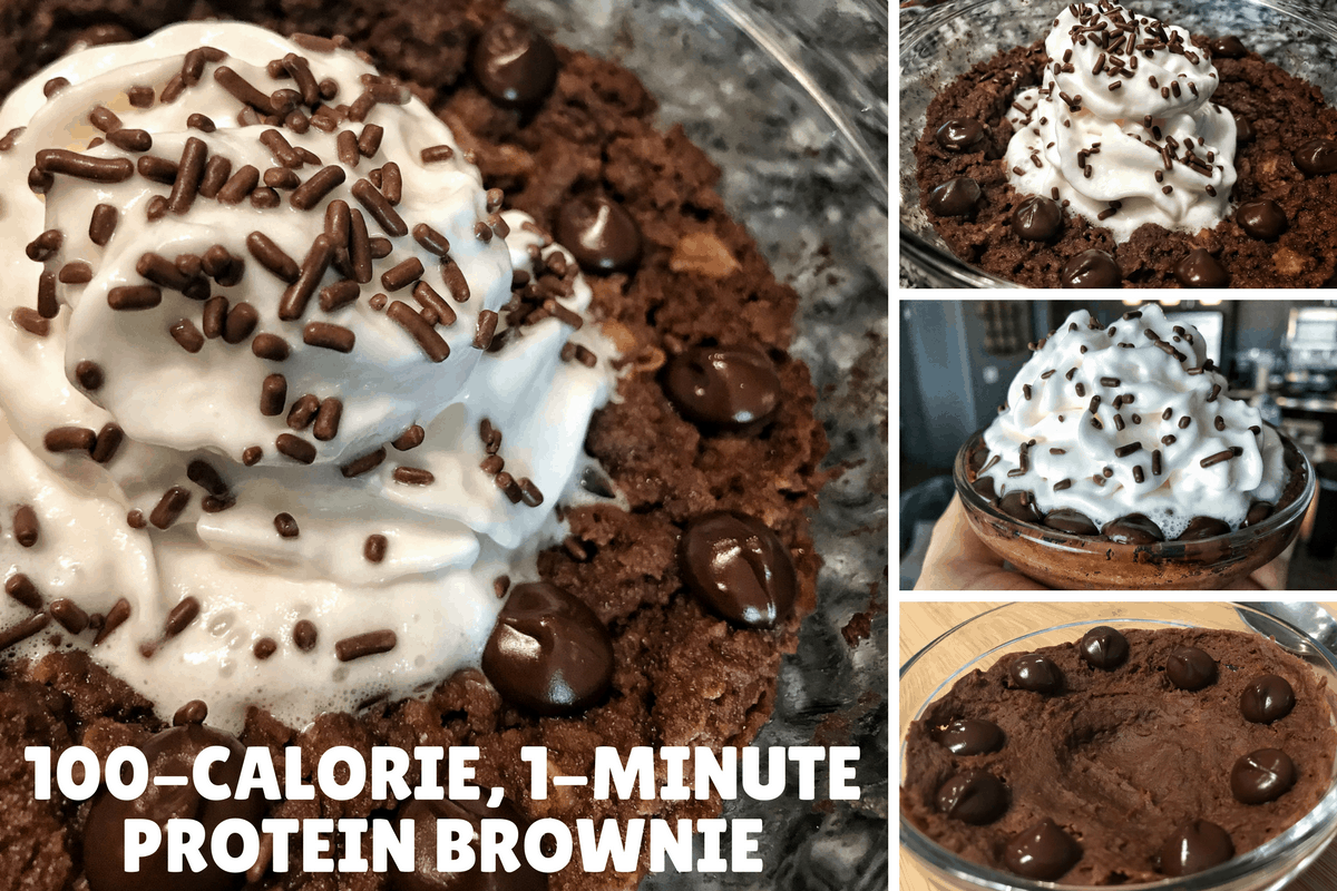 100 Calorie Protein Mug Brownie Kinda Healthy Recipes