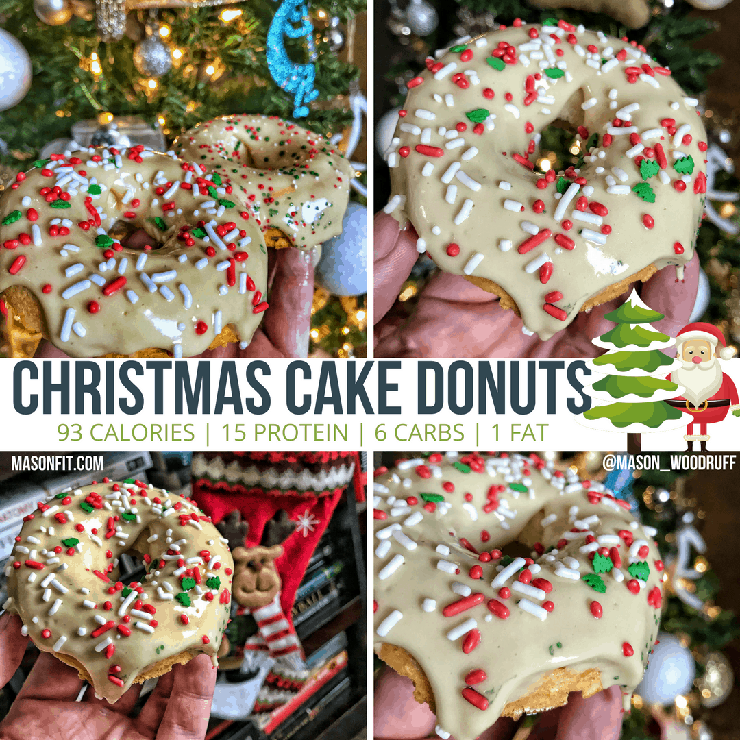 3Ingredient High Protein Christmas Cookies Mason Woodruff