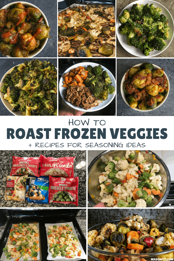 How to easily roast frozen vegetables and prepare a week's worth of delicious vegetables in one hour with zero cooking skills.