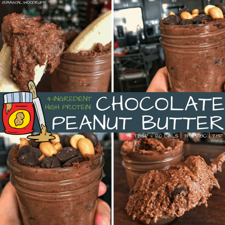 how to make your own peanut butter and high protein chocolate peanut butter recipe
