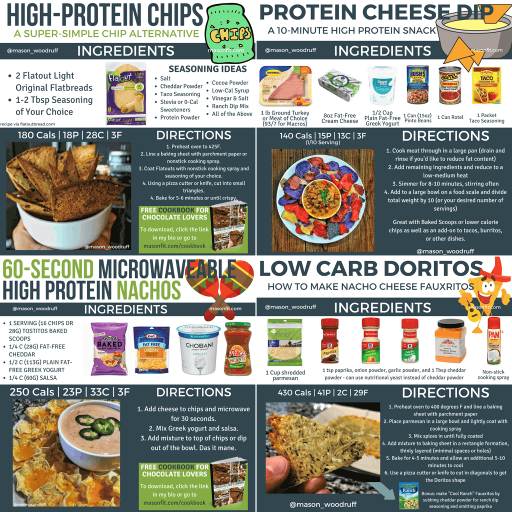 healthier chips and dip alternative snack recipes