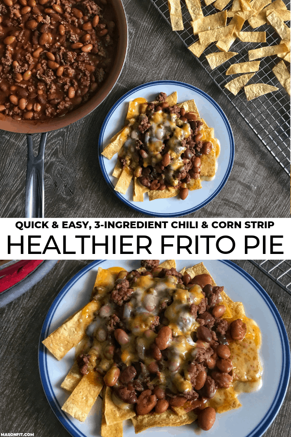 healthy frito pie pinterest image