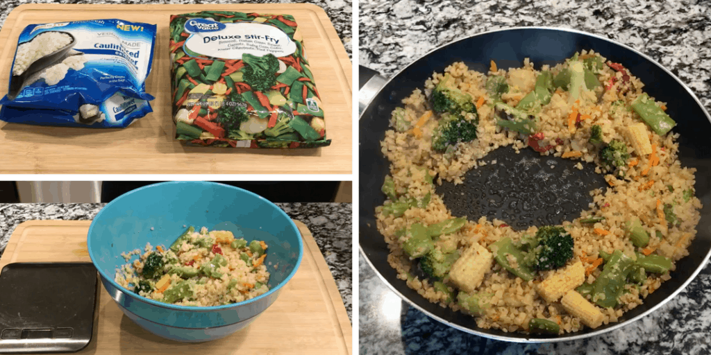 how to make fried cauliflower rice