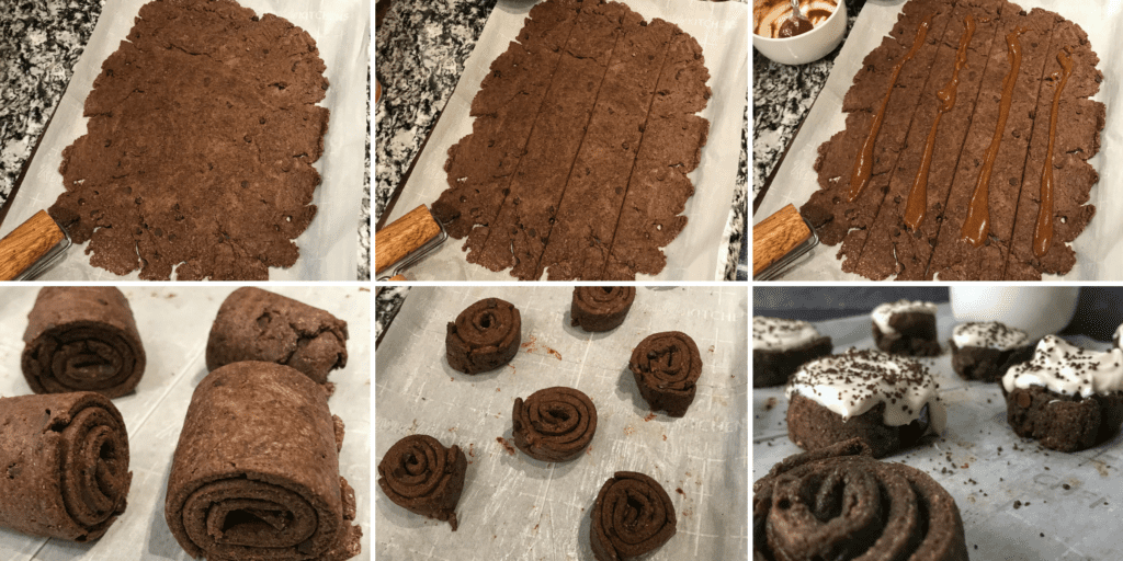 chocolate cinnamon rolls recipe walkthrough