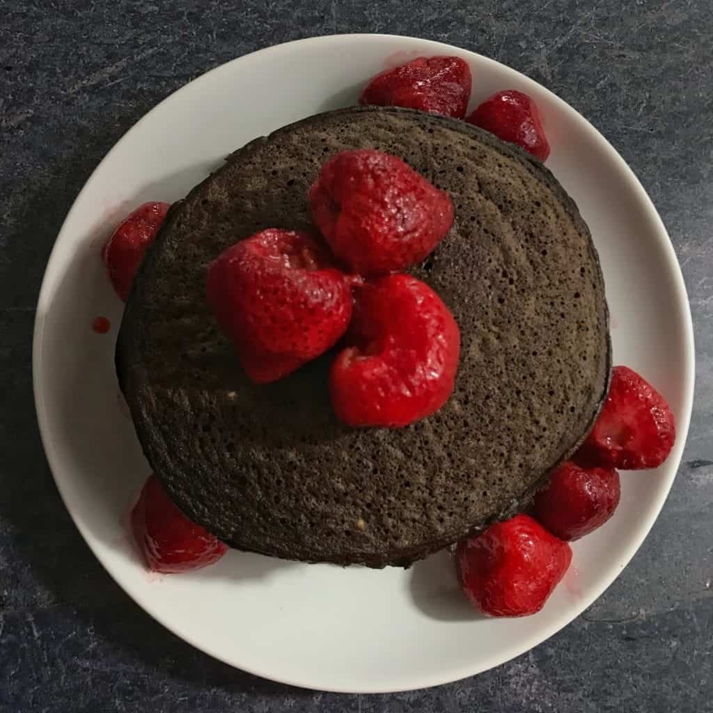 chocolate protein pancakes without syrup