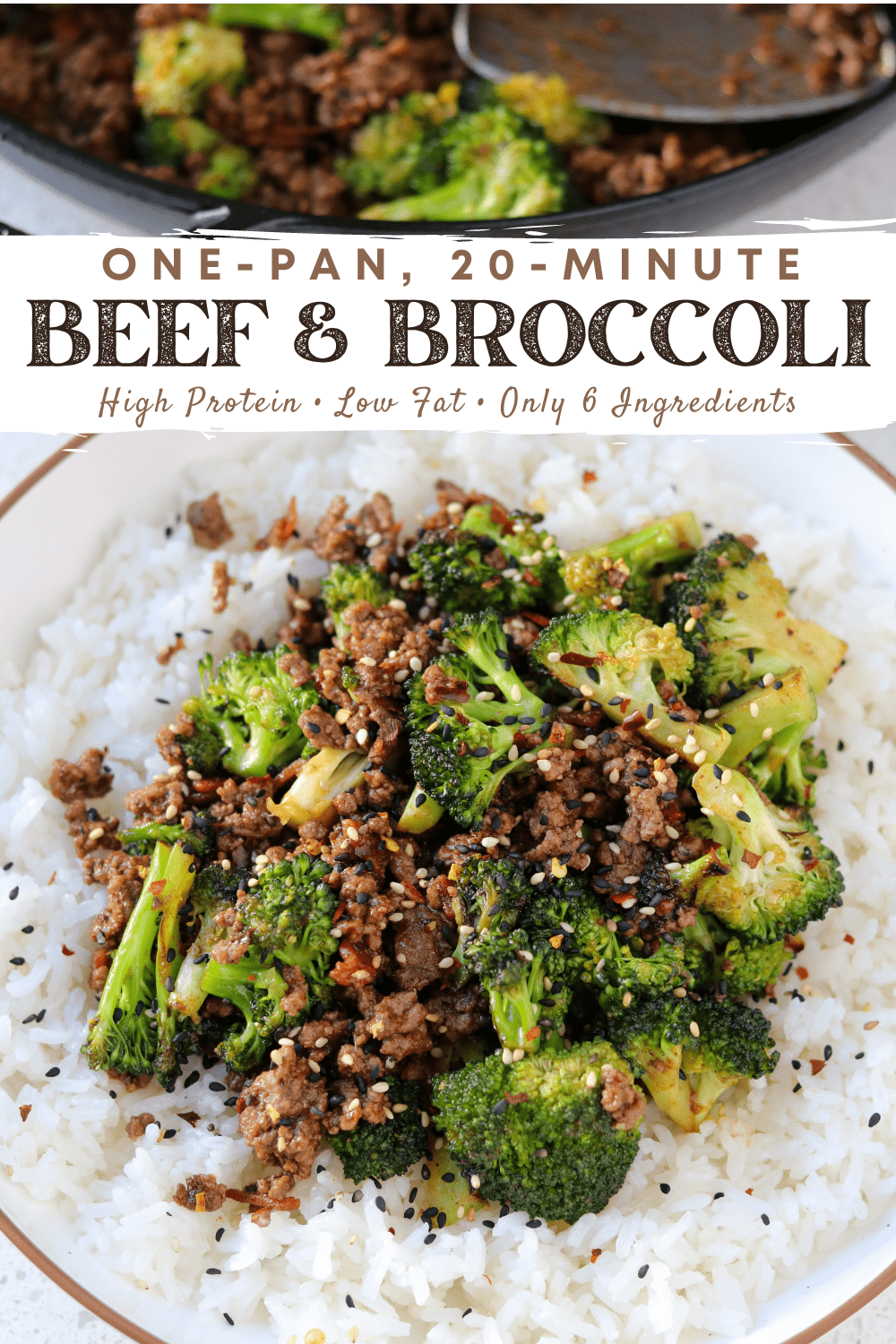 Sticky Sweet Ground Beef and Broccoli - Kinda Healthy Recipes