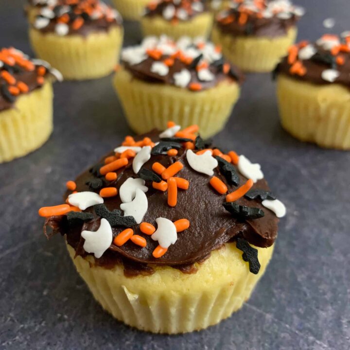 99-calorie simple protein cupcakes