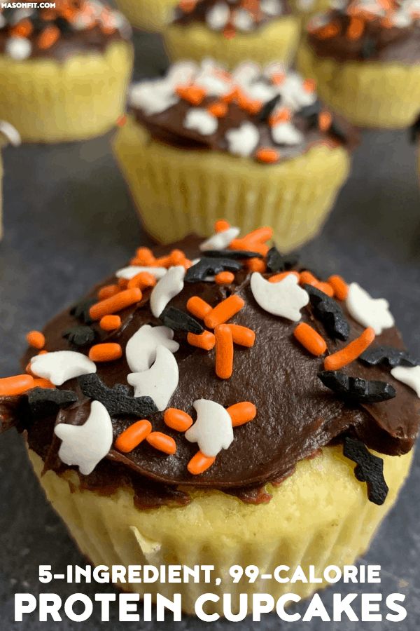 With four ingredients and one bowl, you'll have protein cupcakes in the oven in minutes. Each cupcake has 6 grams of protein and only 99 calories.