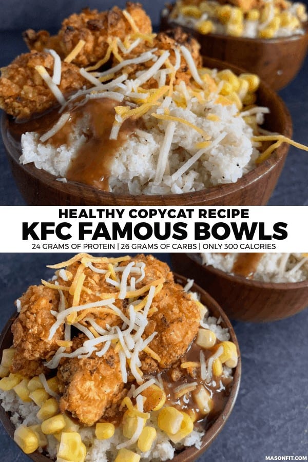 low carb KFC bowls recipe