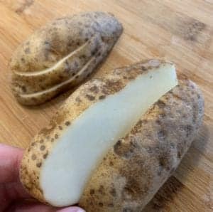how to cut a potato for fries
