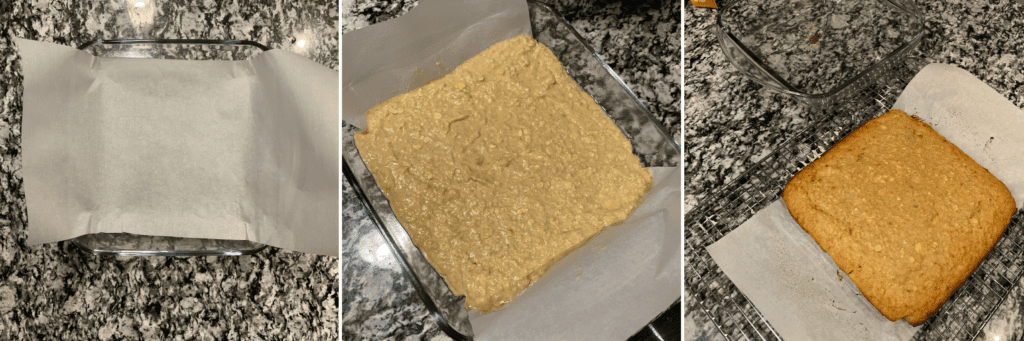 how to line a baking dish with parchment paper