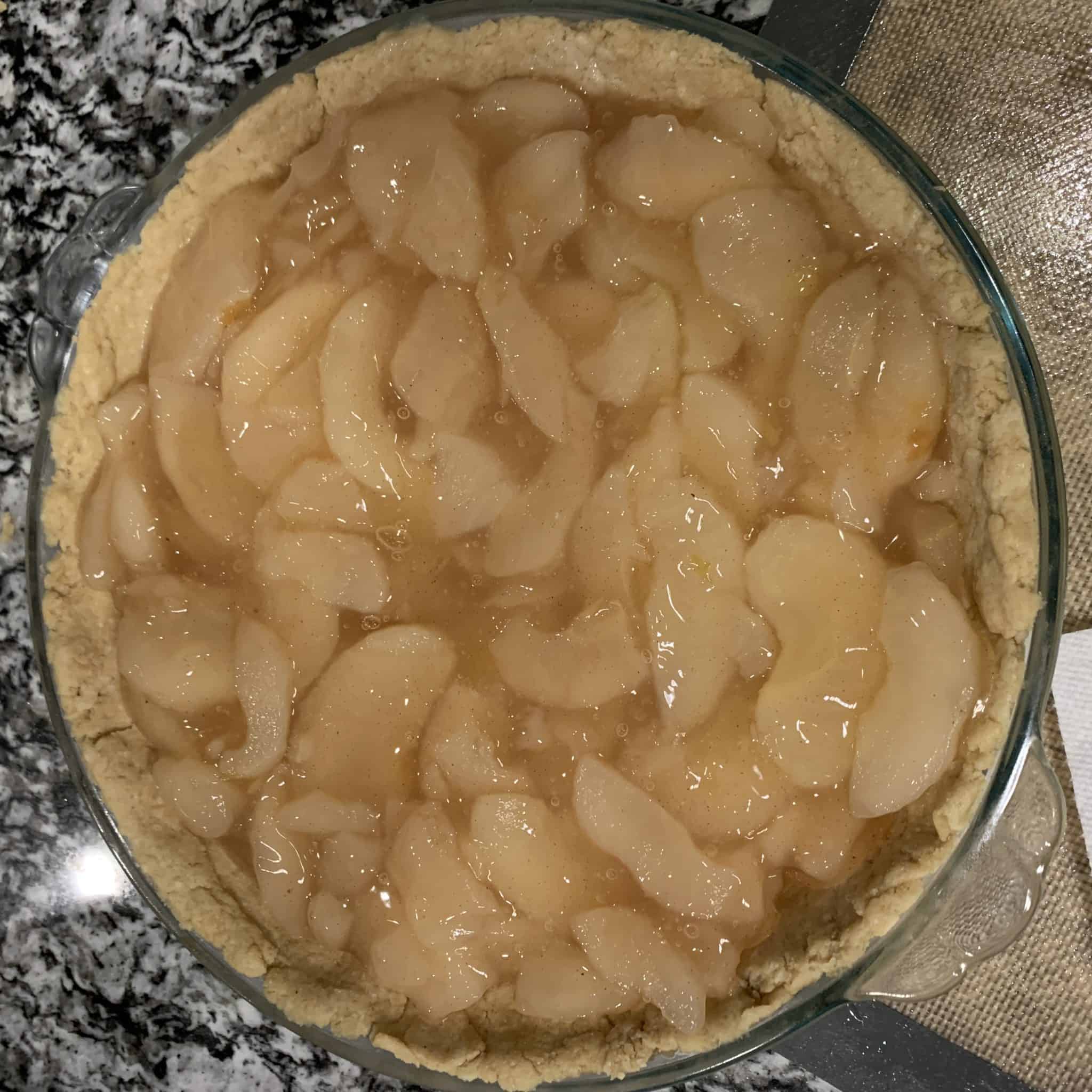healthy kodiak cakes apple crisp pie step 6