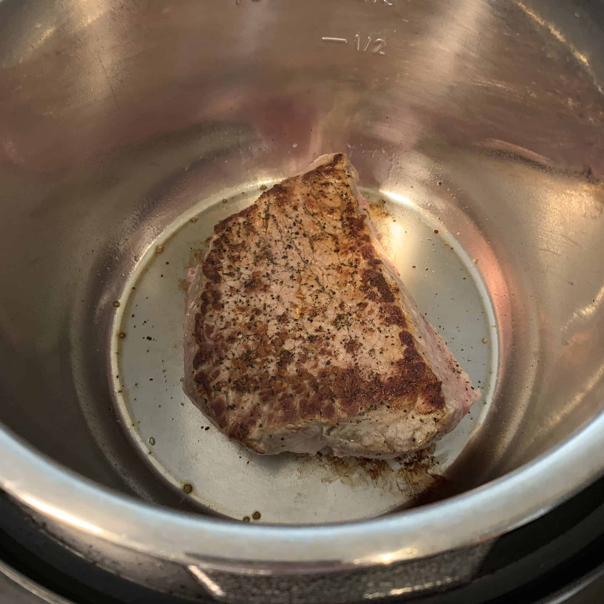 instant pot cheesesteak recipe step 4