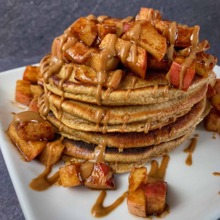 cookie butter protein powder pancakes recipe