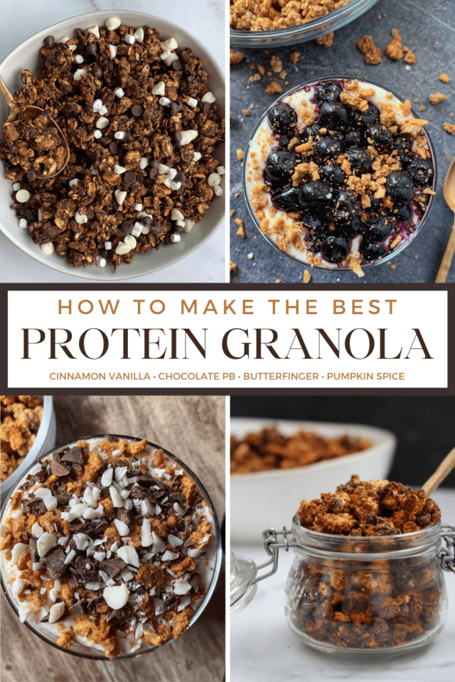 Healthy Homemade Protein Granola Kinda Healthy Recipes