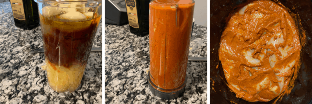 photos of how to make the chipotle pineapple sauce