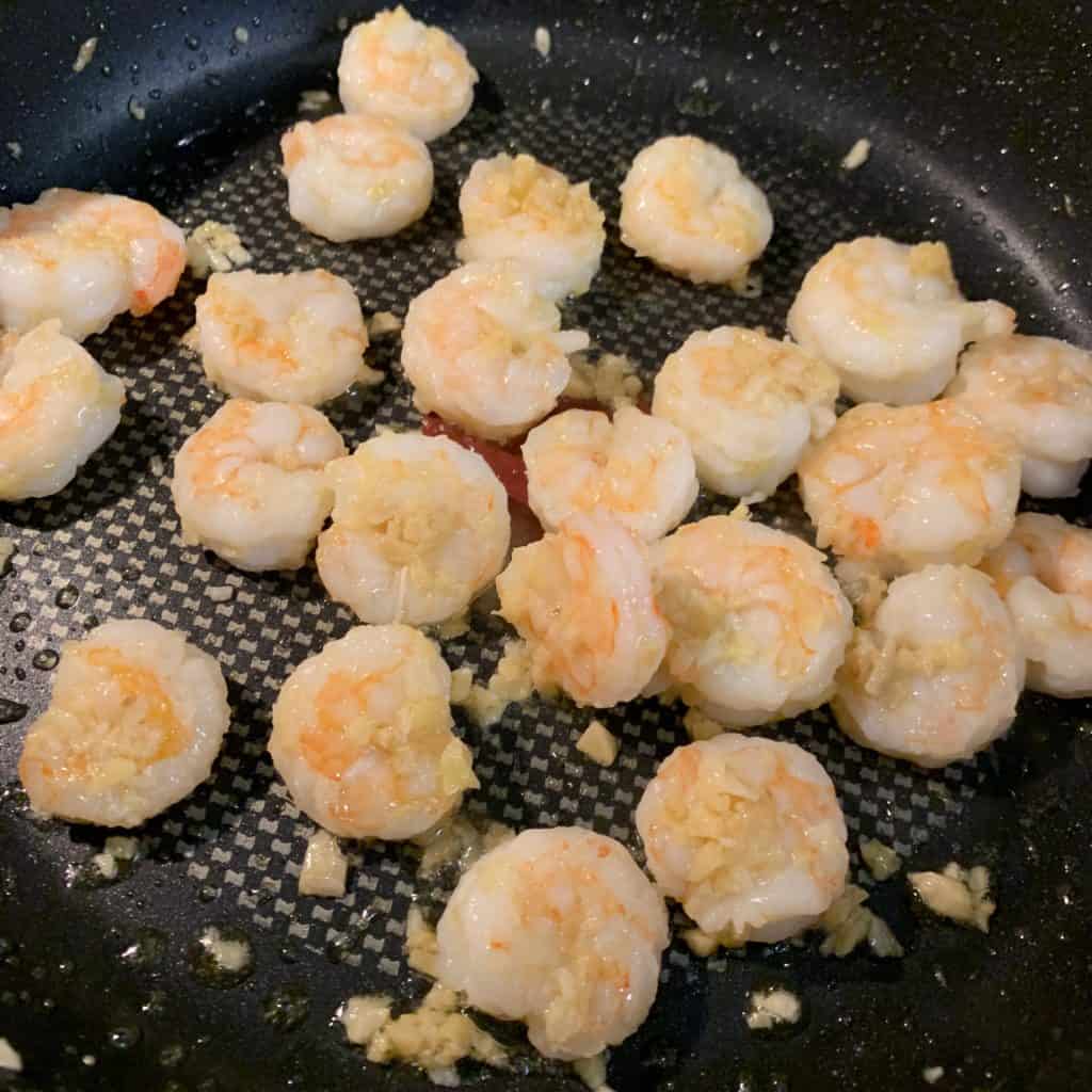 cooked shrimp