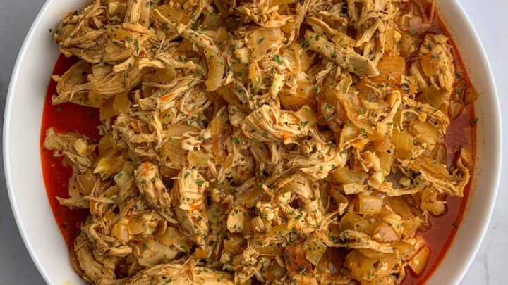 Ninja foodi 2025 shredded buffalo chicken