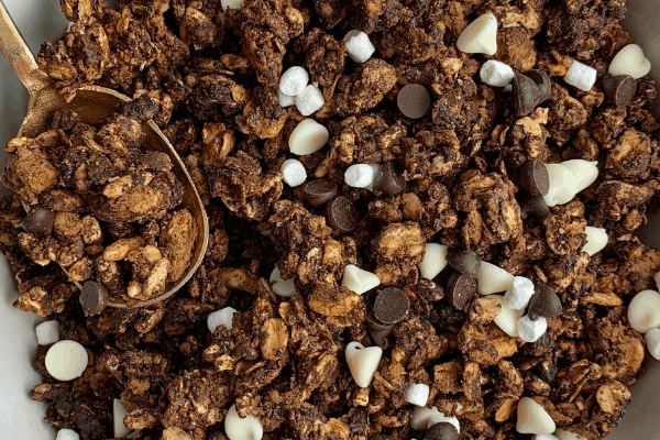 chocolate peanut butter protein granola