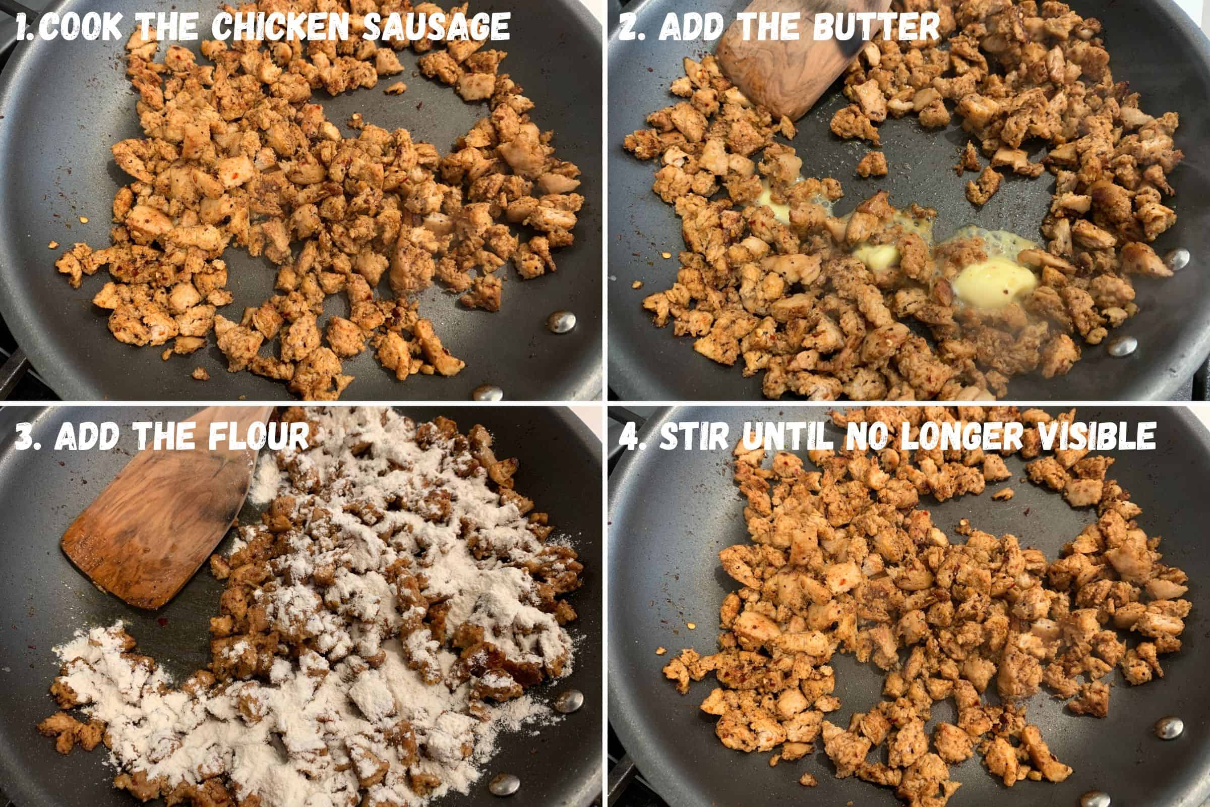 SouthernStyle Healthy Sausage Gravy for Biscuits and Gravy