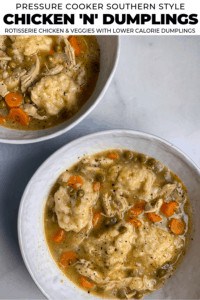 Easy Southern Chicken And Dumplings With Rotisserie Chicken