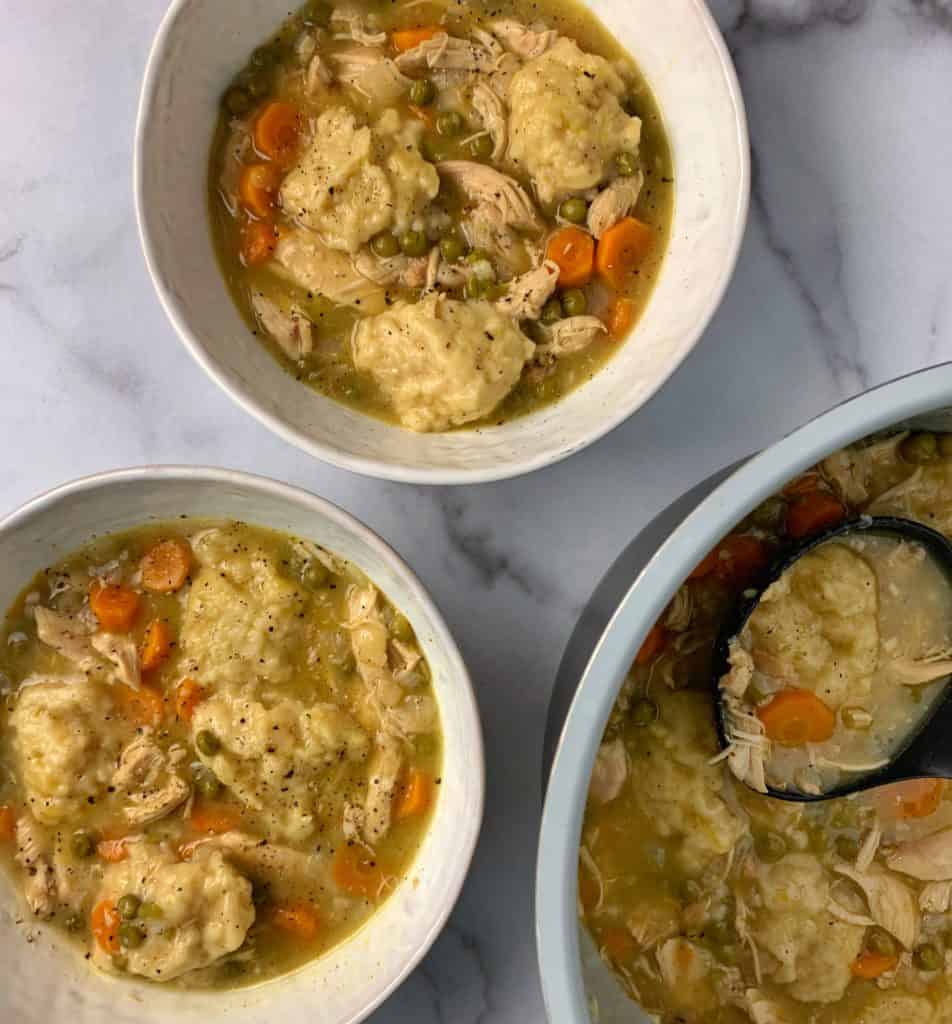 southern pressure cooker chicken and dumplings