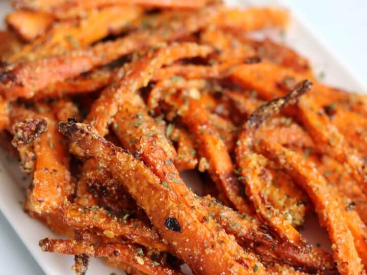 Air Fryer Carrot Fries (Kid-Friendly Veggie Side Dish!) - High