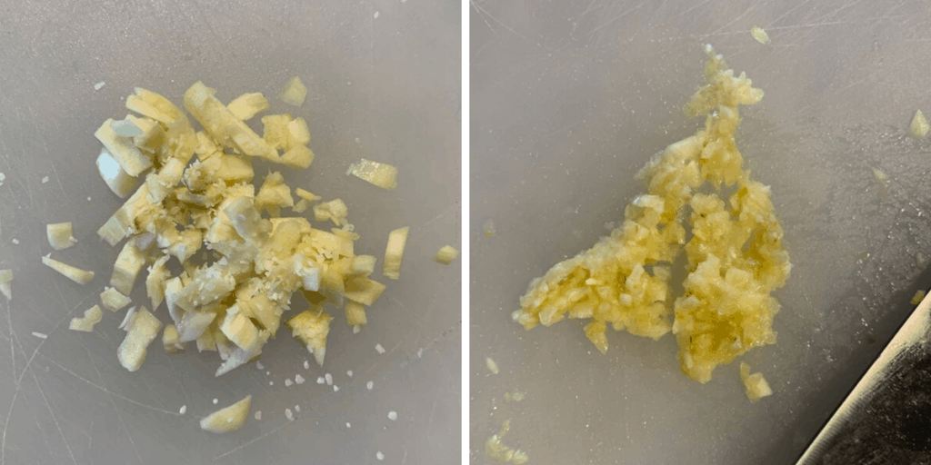 how to crush garlic