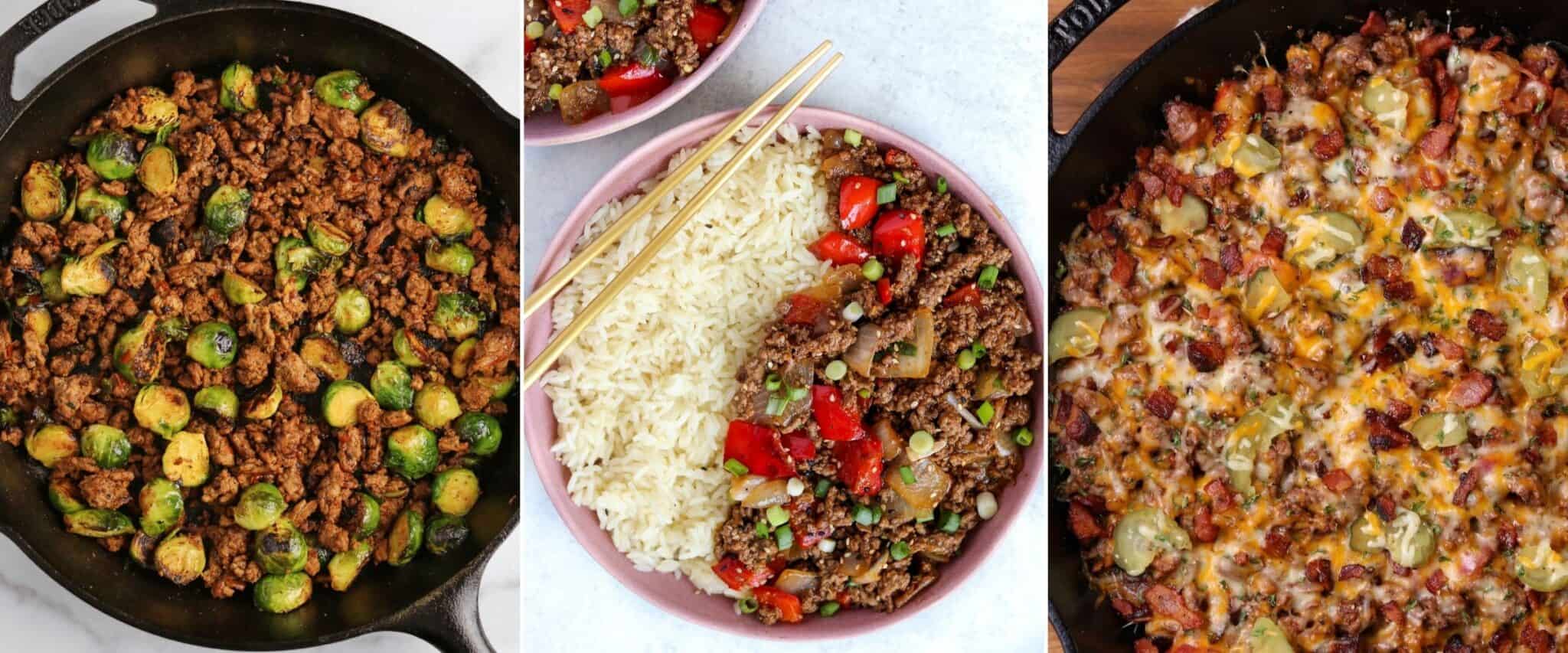 30 High Protein Ground Beef Meal Prep Recipes
