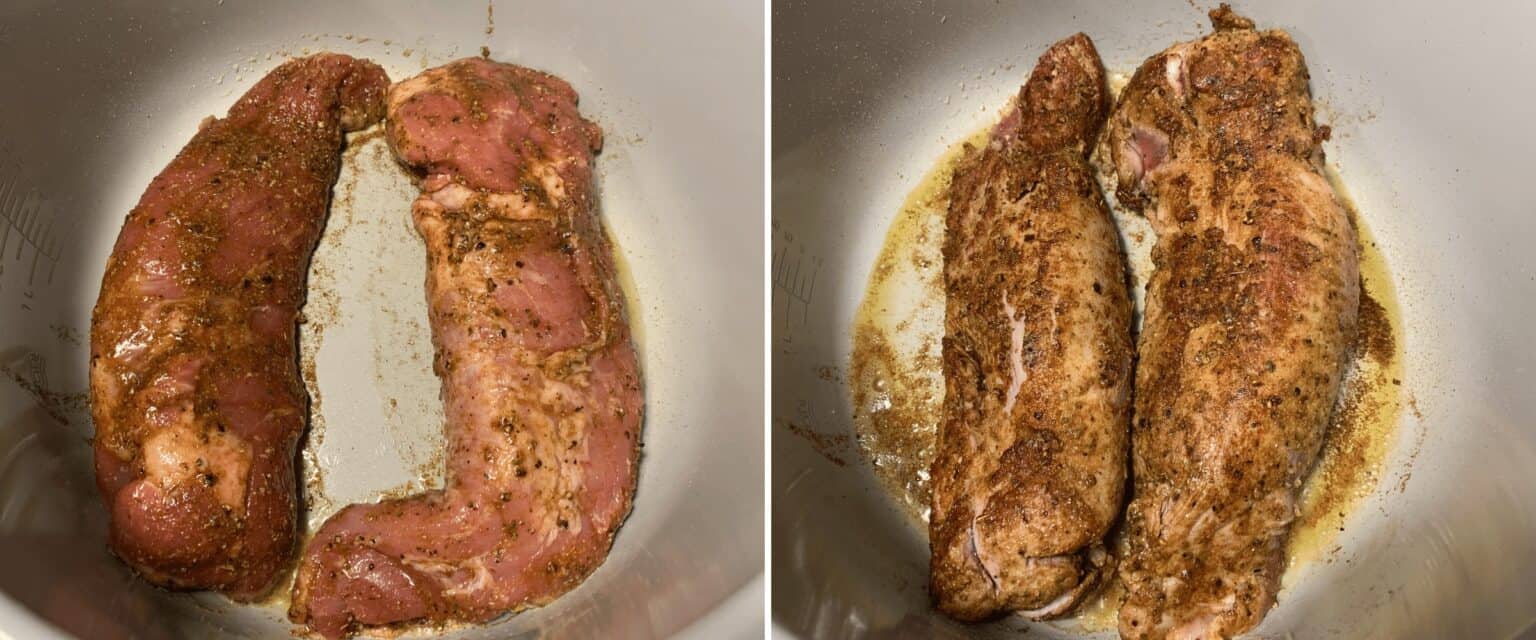 Crispy Pork Tenderloin Carnitas in the Ninja Foodi (or Instant Pot)