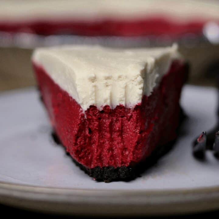 Red Velvet Protein Cheesecake