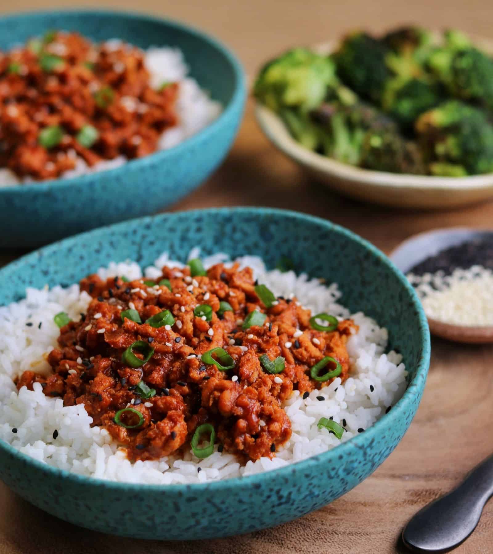 20Minute Spicy Coconut Ground Chicken Kinda Healthy Recipes