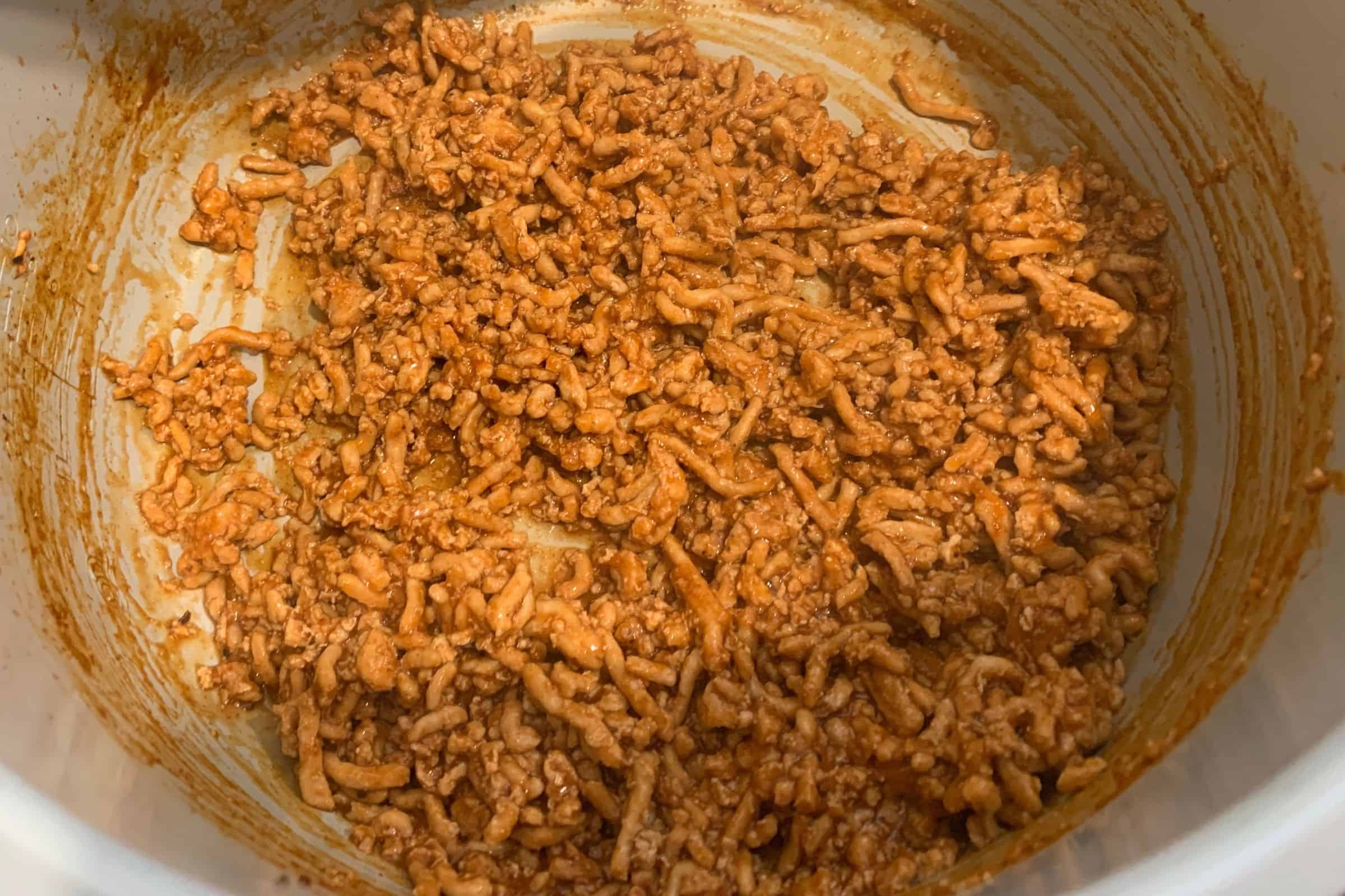 Chipotle BBQ Ground Chicken Tacos with Mango Salsa