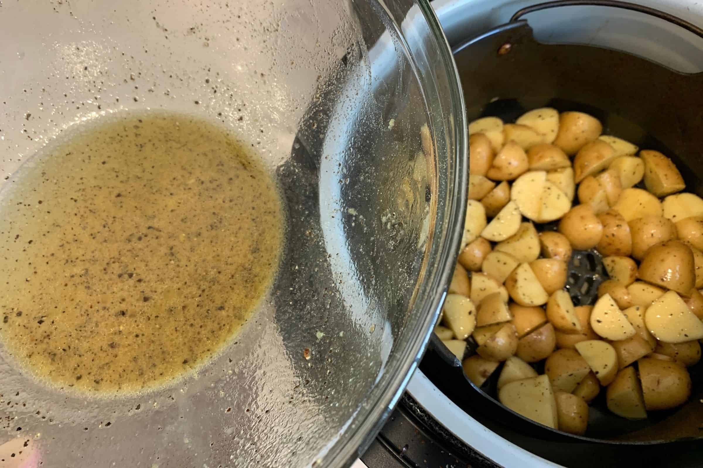 6Ingredient Greek Chicken and Potatoes Air Fryer or Oven