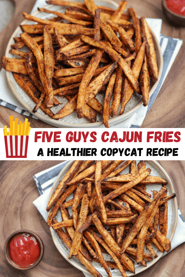 Copycat Five Guys Cajun Fries Recipe (Air Fryer or Oven)