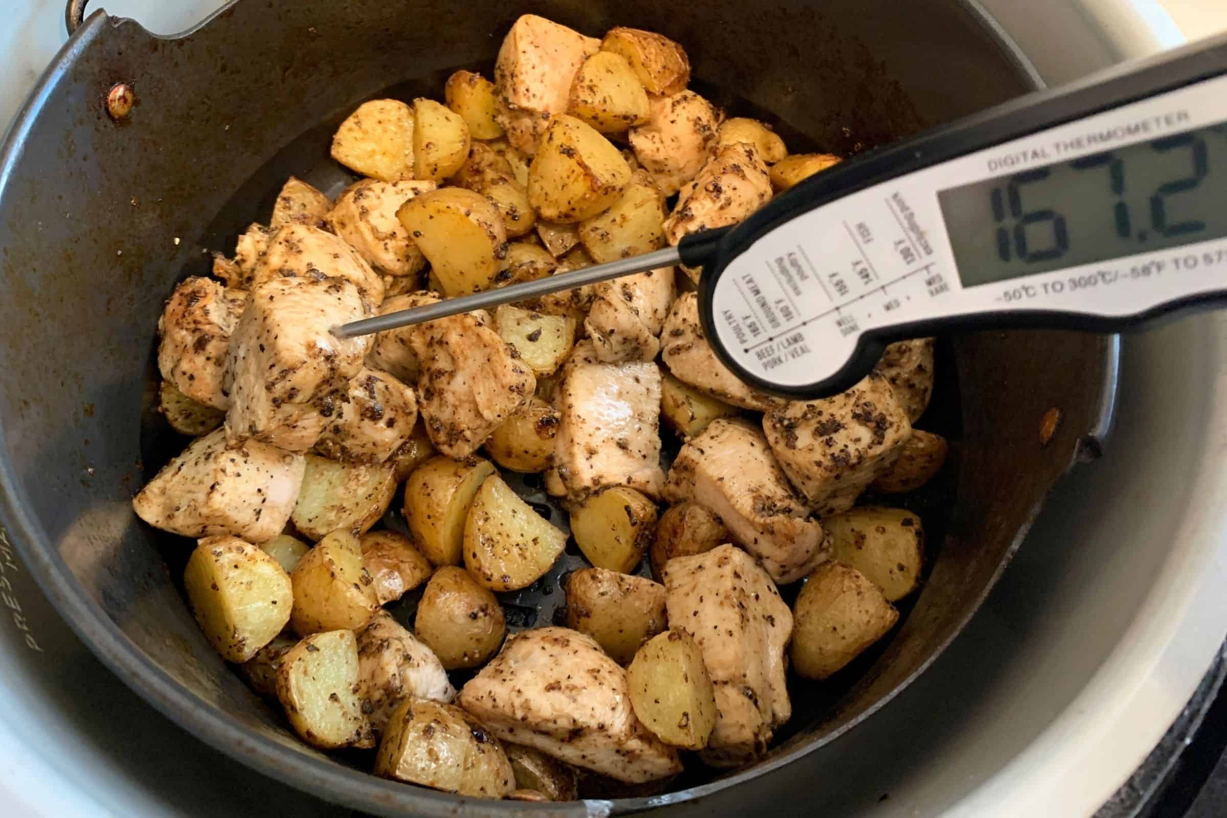 6Ingredient Greek Chicken and Potatoes Air Fryer or Oven