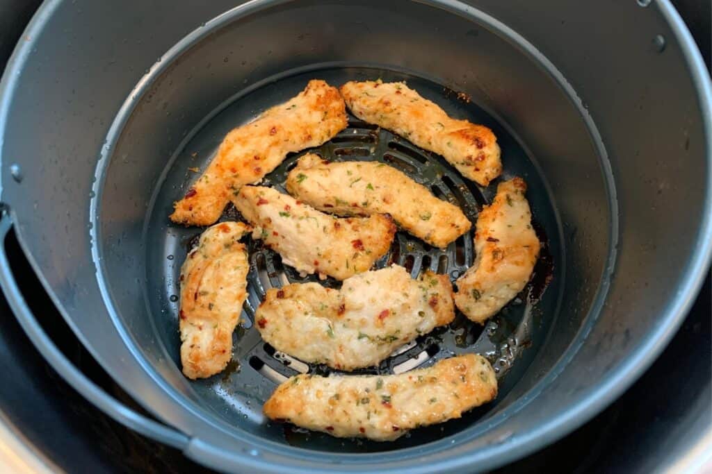 air fried chicken strips