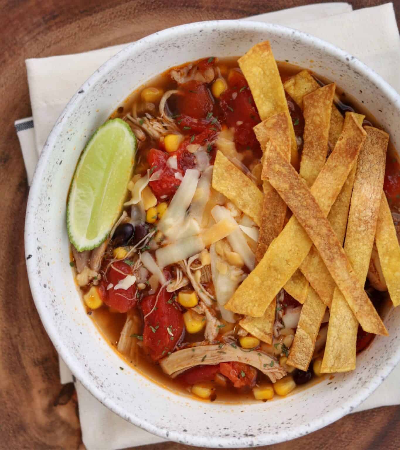 The Easiest Pressure Cooker Mexican Chicken Soup