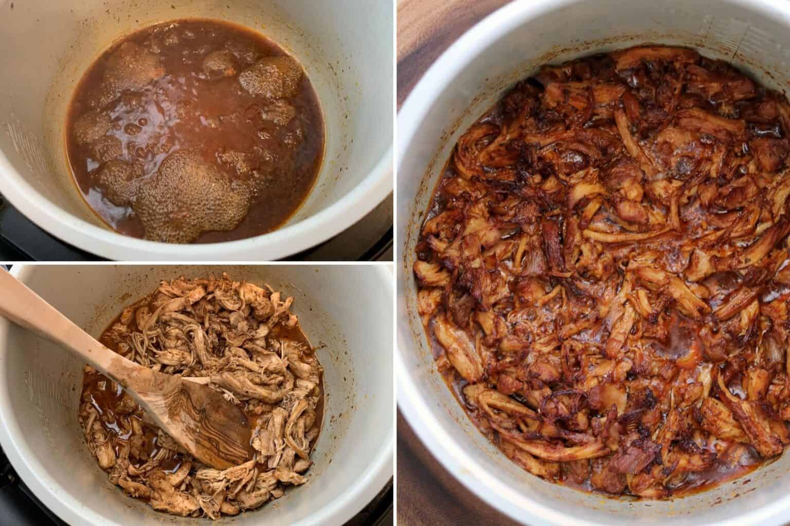 The Best Mexican Shredded Chicken Thighs Instant Pot or Ninja Foodi