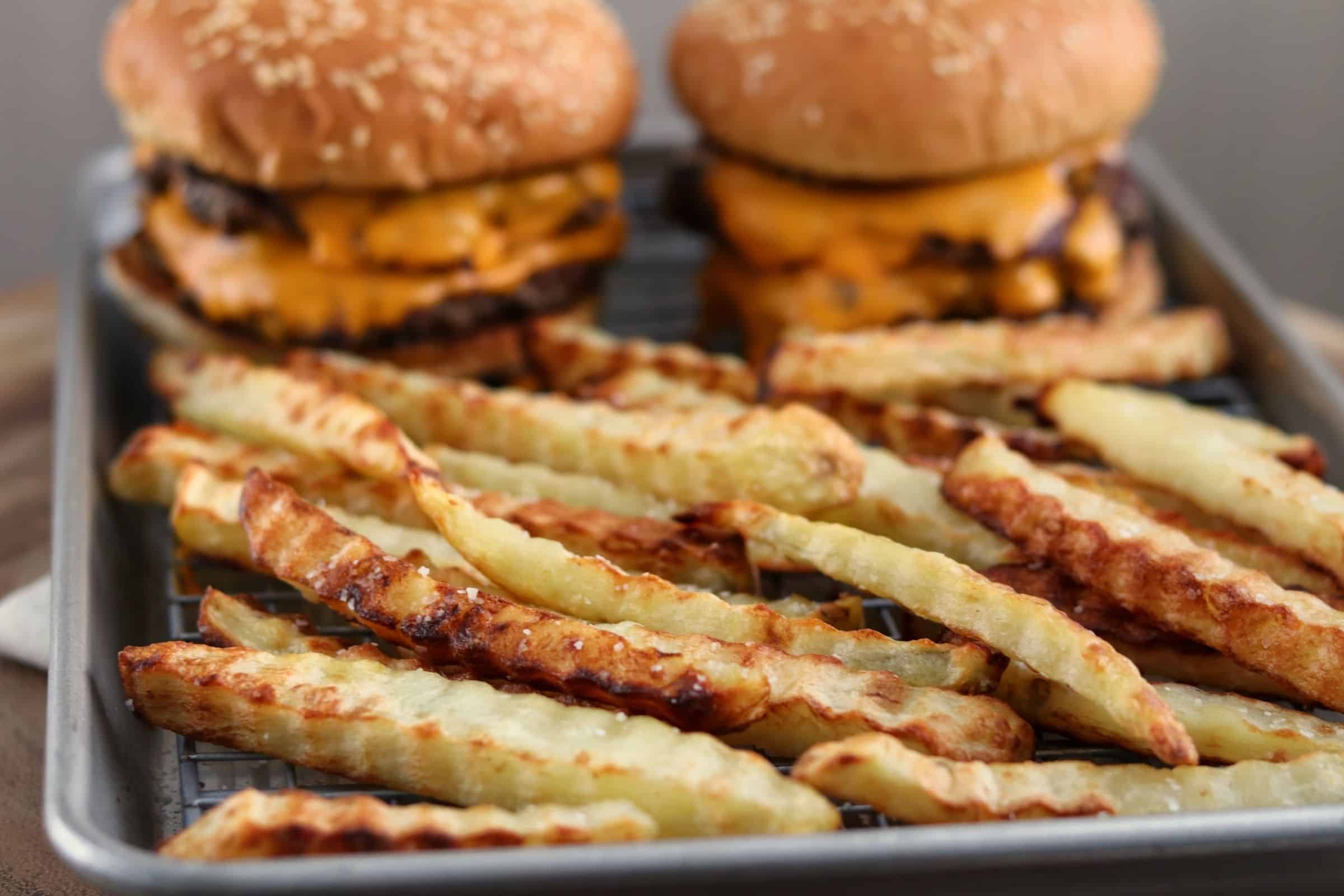 How to Make Crinkle Cut Fries in an Air Fryer or Oven