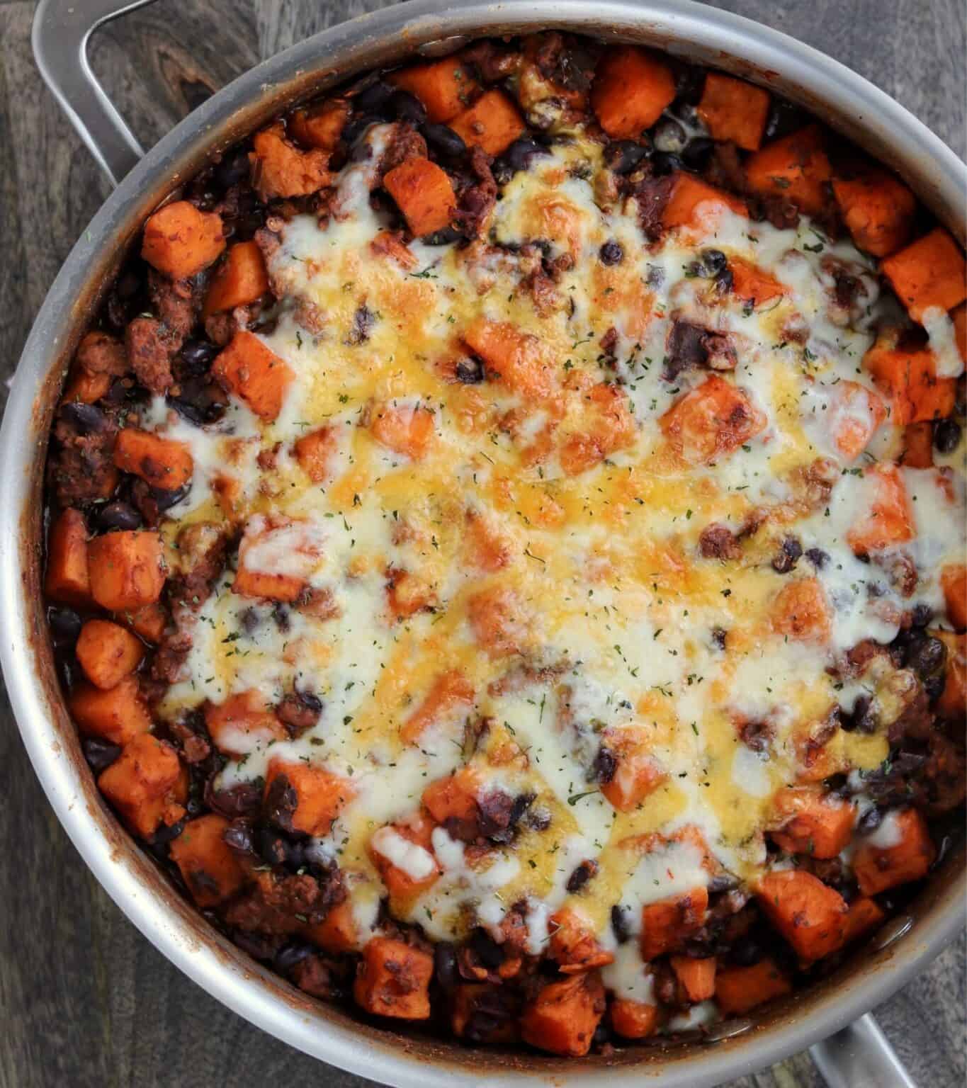 Chipotle Ground Turkey Sweet Potato Skillet Kinda Healthy Recipes