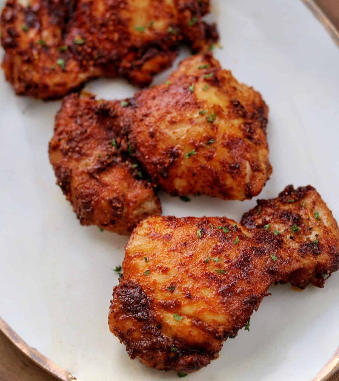 20Minute Buffalo Chicken Thighs Air Fried or Oven Baked