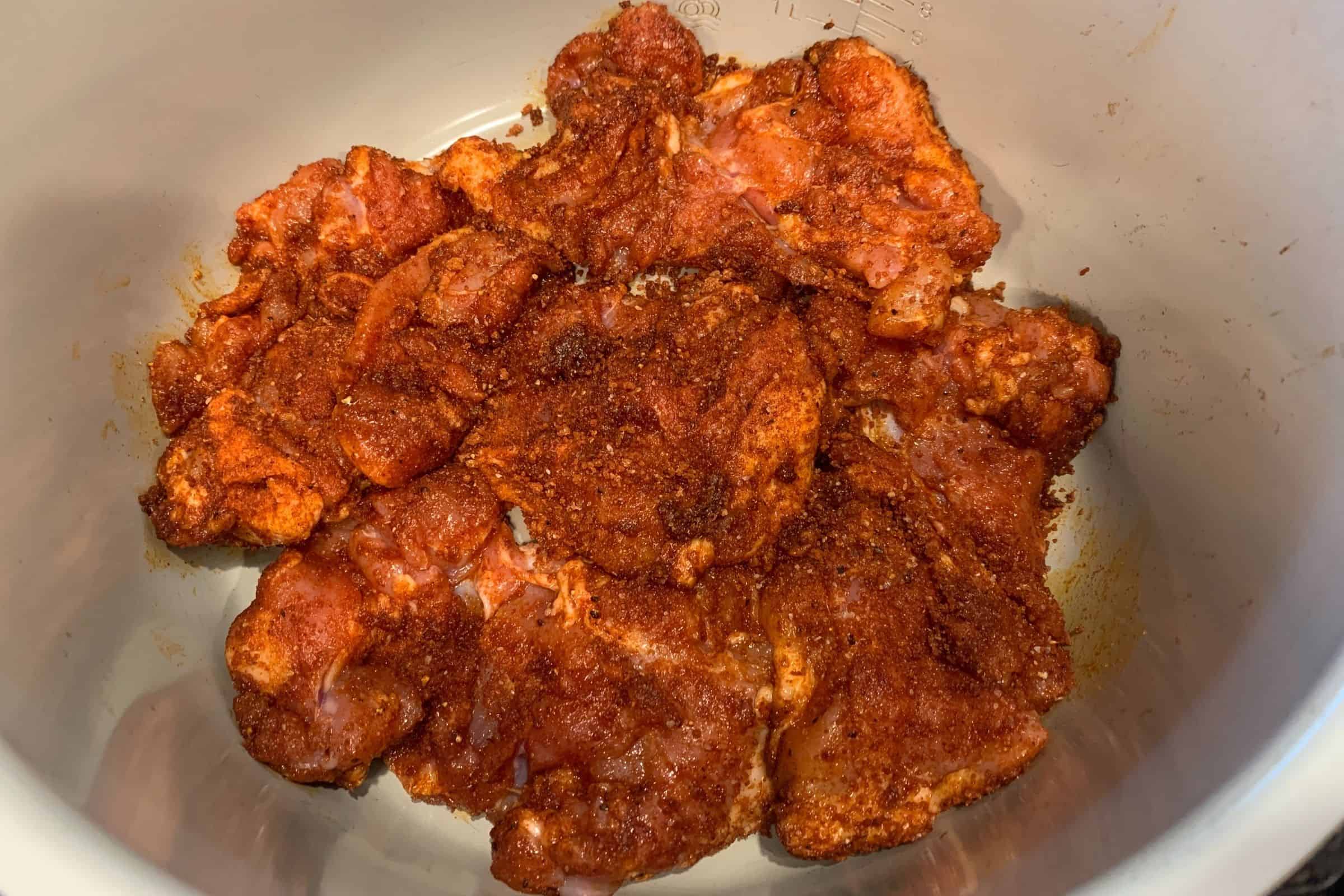 Slow Cooker BBQ Chicken Thighs Kinda Healthy Recipes