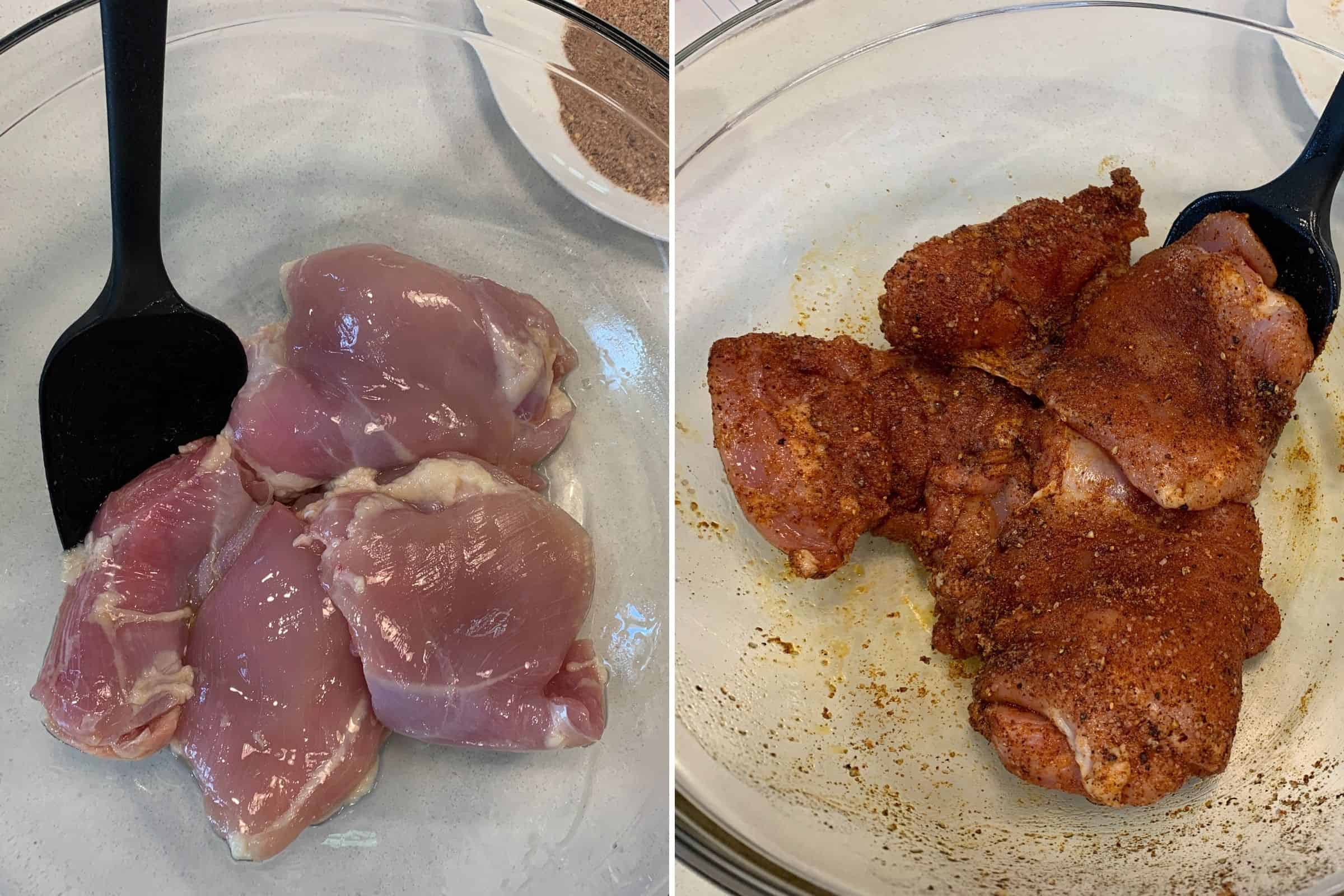 20Minute Buffalo Chicken Thighs Air Fried or Oven Baked