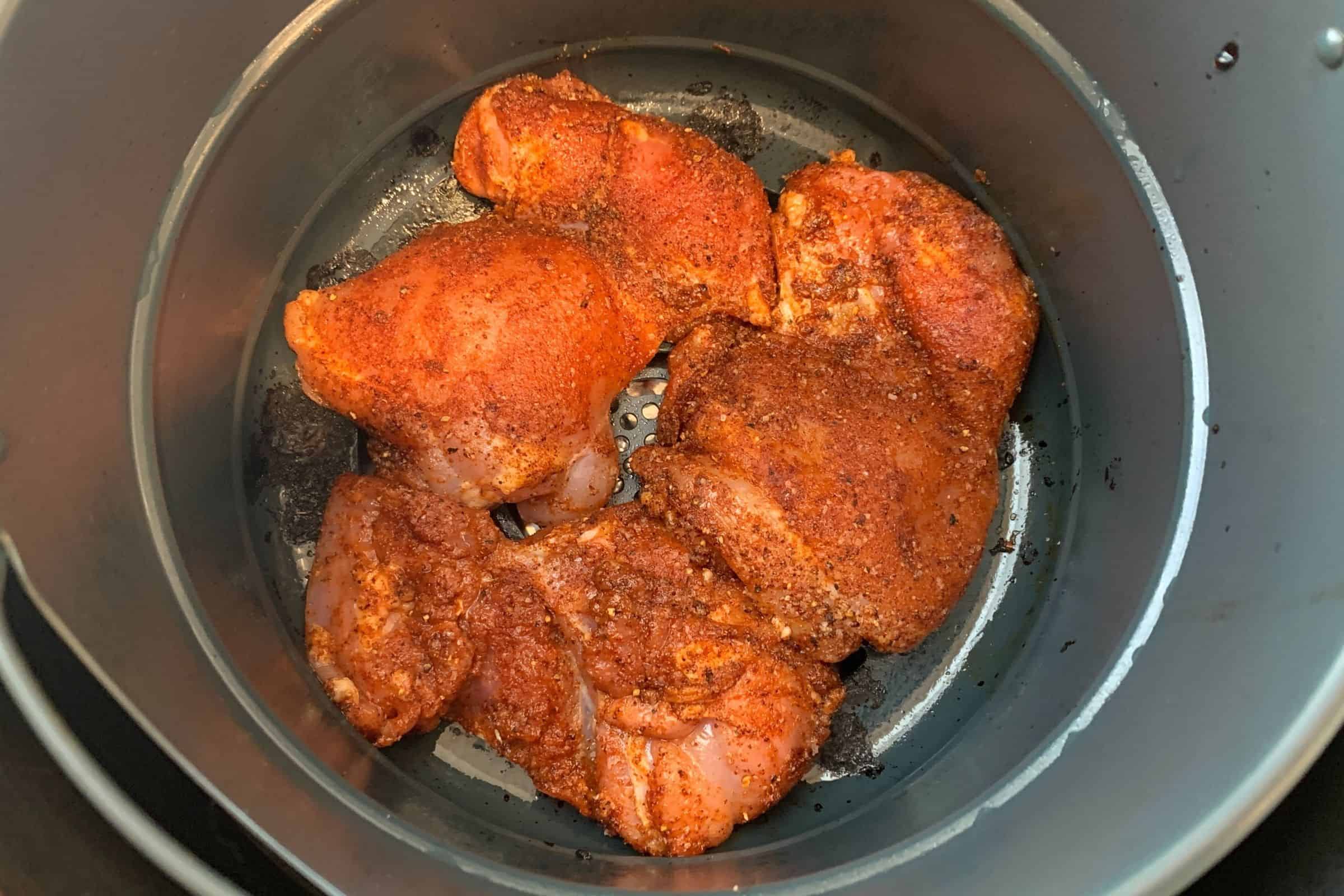 20Minute Buffalo Chicken Thighs Air Fried or Oven Baked